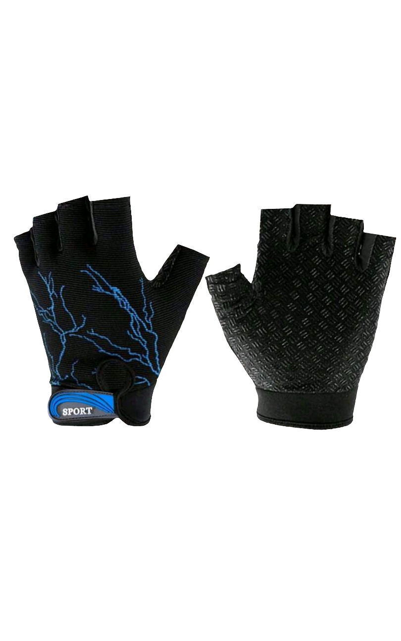 1pc Half-Finger Anti-Slip Cycling Sports Gloves