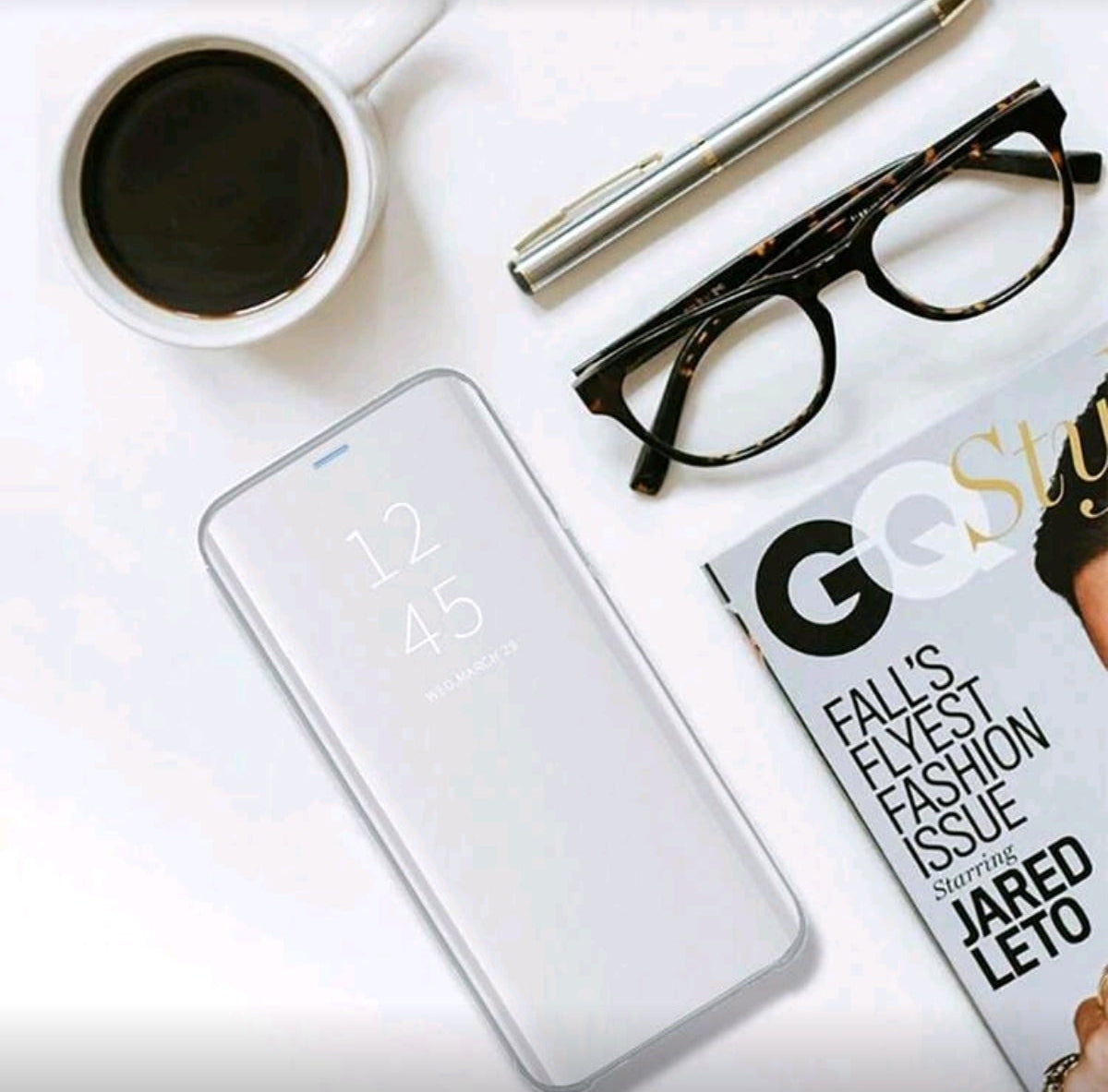 Luxury Mirror Flip Protective Case