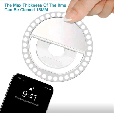 Portable Rechargeable Clamp Light, Suitable For Outdoor Photography