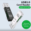 USB Card Reader 2-in-1