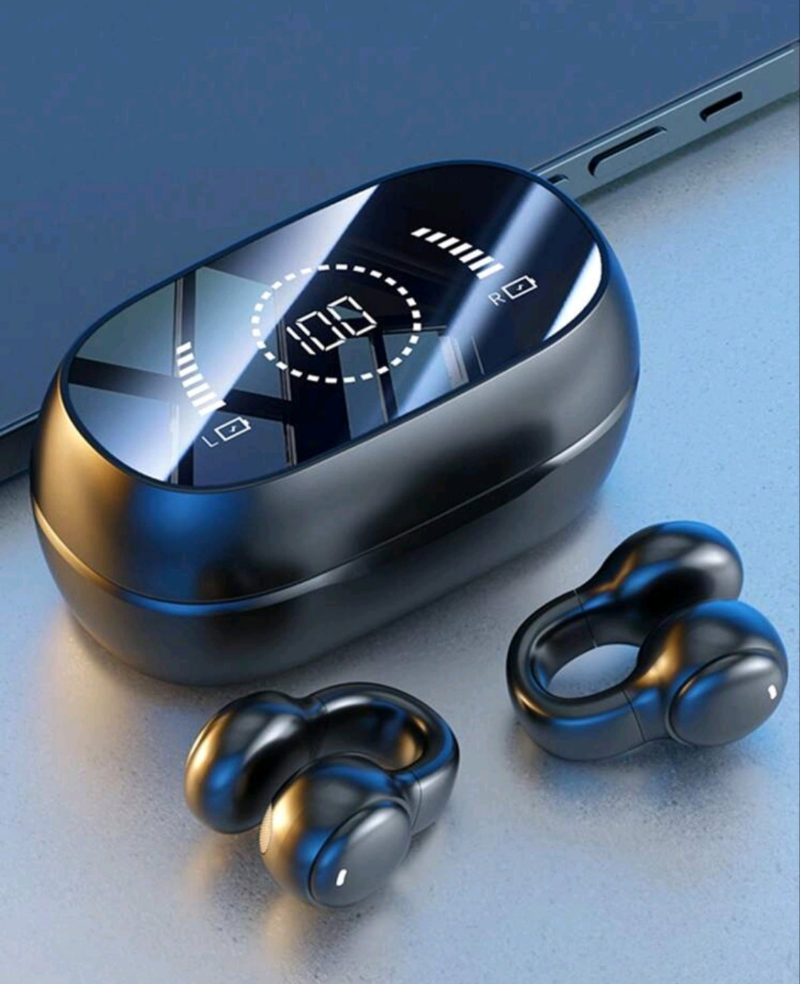 Wireless Earbuds Small Clip On Earphones Open Ear Buds