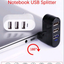 Portable 3-Port Hi-Speed USB Hub