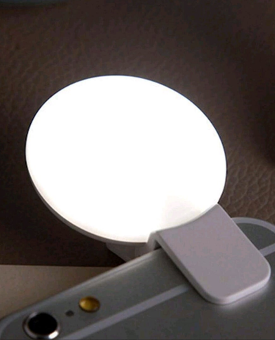 1PC 150/800mAH Black Portable LED Selfie Ring Light