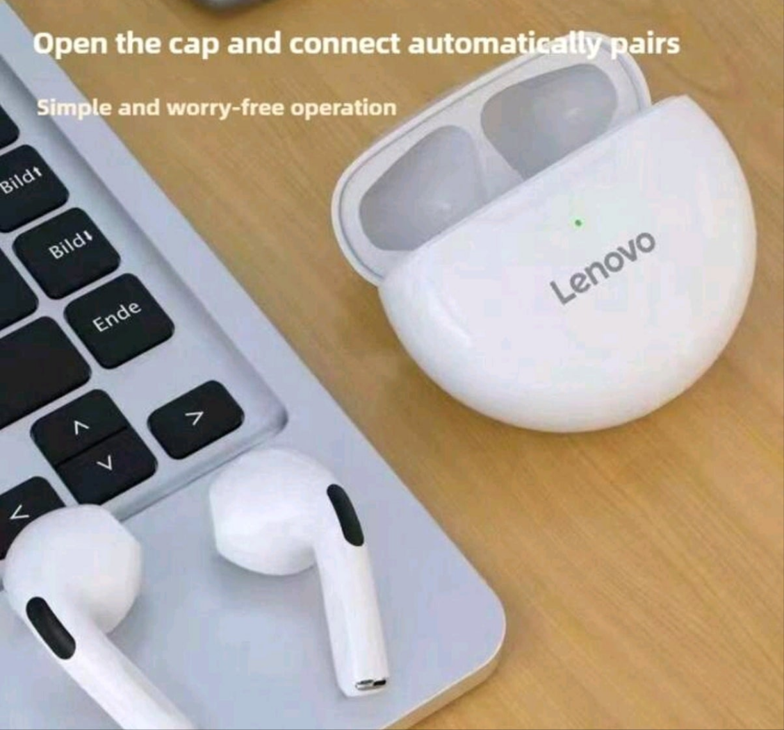 Lenovo 1pc HT38 Wireless Bluetooth Earphone Sport Earbuds