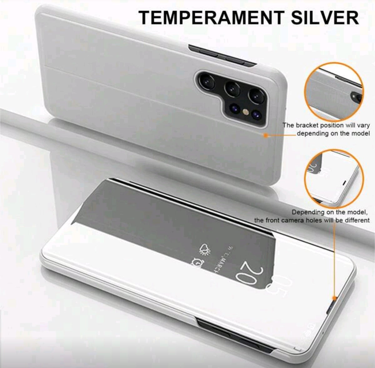 Luxury Mirror Flip Protective Case