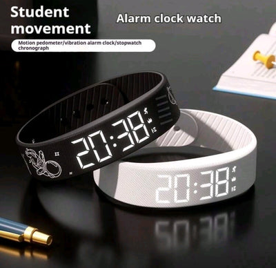 2025 New Multi-Functional Minimalist Fashionable Unisex Electronic Watch With Silent Vibration Alarm