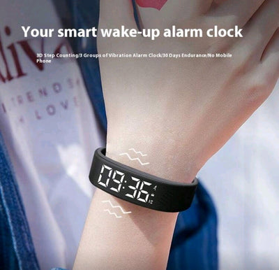 2025 New Multi-Functional Minimalist Fashionable Unisex Electronic Watch With Silent Vibration Alarm